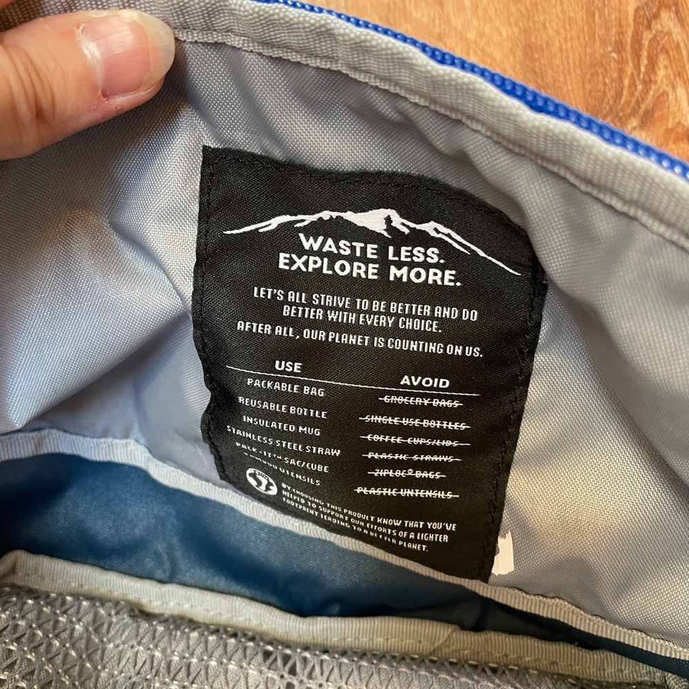 Eagle Creek Ranger XE 3L Hiking Fanny Hip Pack Blue Ripstop Outdoor Travel - Picture 8 of 9